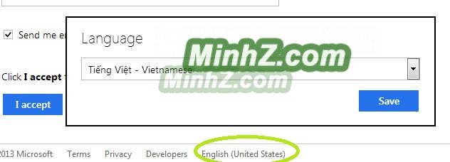 Đăng ký tài khoản mail Microsoft Outlook