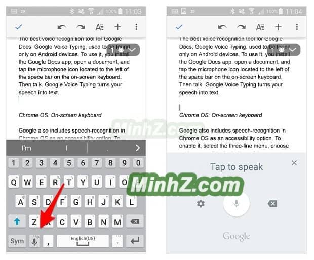 Gõ tiếng việt bằng giọng nói trên Android