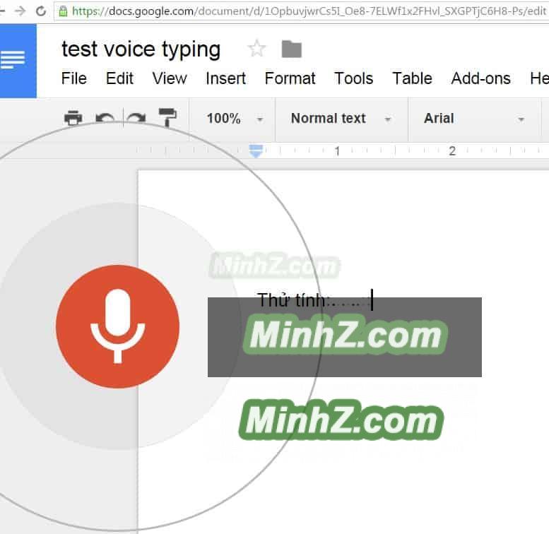 Gõ tiếng việt bằng giọng nói